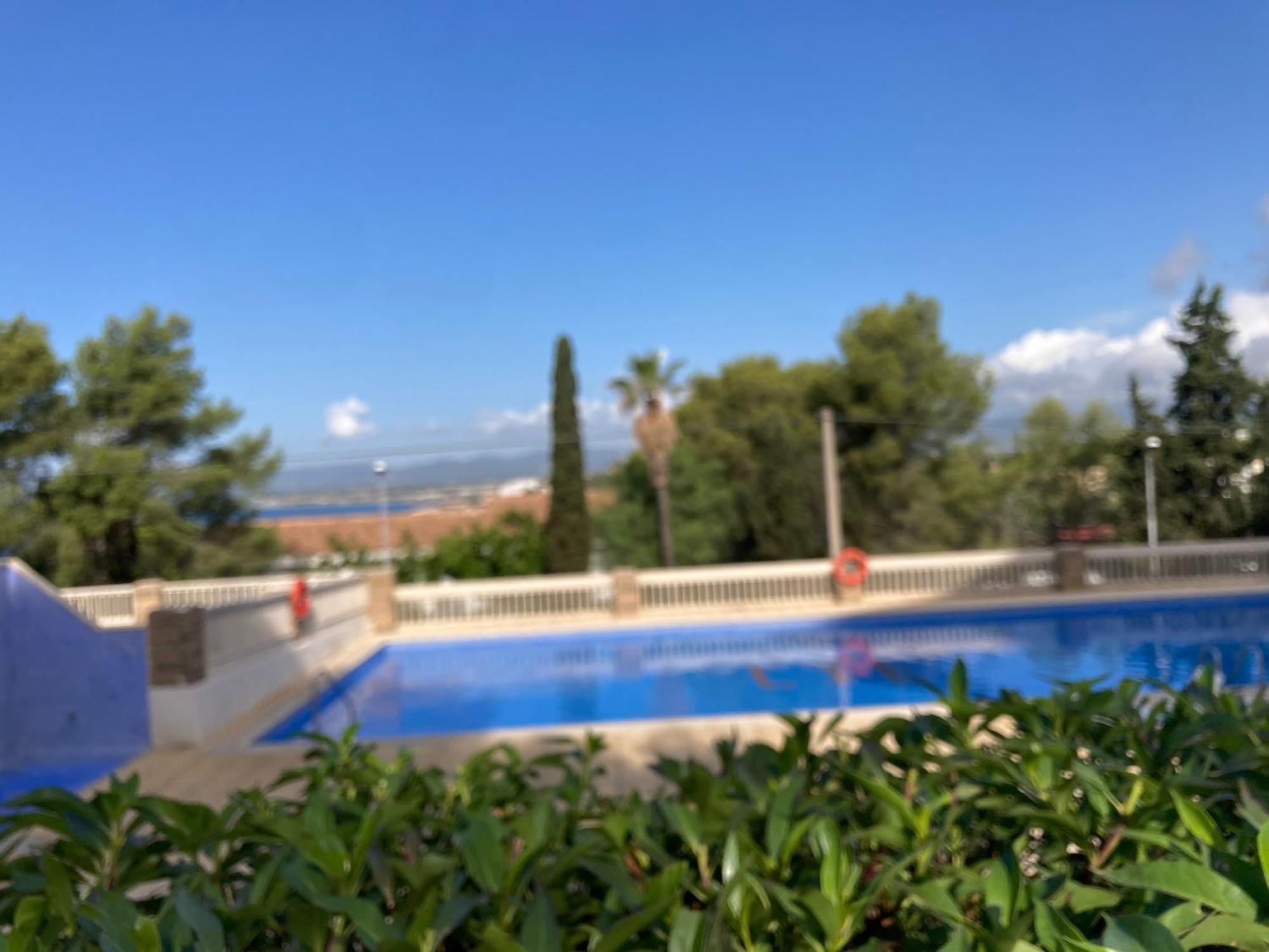 Appartement Vue Mer Avec Piscine Et Wifi Σαλού Εξωτερικό φωτογραφία